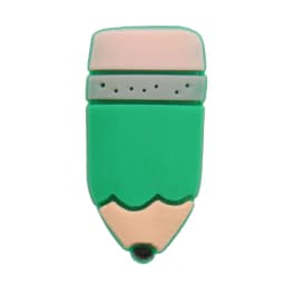 1pcs PVC Shoe Charms Folder Book Graduation School Bus Teacher Schoolbag Sandals Shoes Decoration Fit Wristbands Kid Party Gift