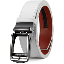 Mens Belt Genuine Leather Luxury Belt Metal Automatic Alloy Buckle Fashion Ratchet Belts for Men Cowhide High Quality Belt