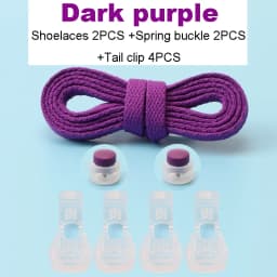 Classic Lock Shoelaces Bread Buckle Shoe Laces Sneakers Flat No Ties Shoelace Kids Adult Quick Lazy Lace for Shoes Accessories