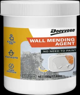 500g/300g/100g Quick Dry Wall Repair Paste Waterproof Fill Cracks Holes Graffiti Stains With Tools