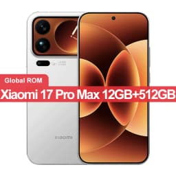 CN Global ROM Xiaomi 17 Pro Max 256GB/512GB 6.9 inch AMOLED Screen Snapdragon 8 Elite Gen 5 7500mAh Battery 50MP+50MP Camera