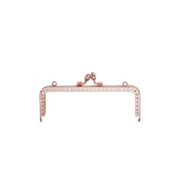Square Glossy Gold Basic Metal Purse Frame Kiss Clasp Lock DIY Bag Accessories 8.5/10.5/12.5/15/18/20.5 CM Bag Frame Buckle