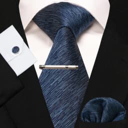 8cm Silk Mens Ties Green Black Ties Plaid Stripe Necktie Pocket Square Cufflinks Tie Clips Set Men's Wedding Business Party Tie