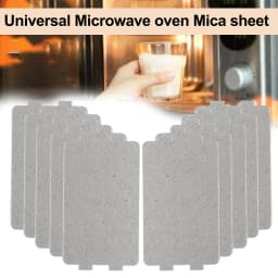 10pcs Microwave Oven Mica Sheet Wave Guide Waveguide Cover Sheet Plates Mica Plate Kitchen Accessories