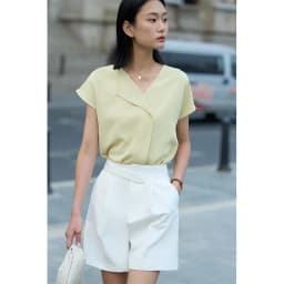 AMII Minimalism Chiffon Shirts & Blouses New Elegant Youth Woman Blouses Loose Fashion Casual Chic Tops Female Clothing 12612026