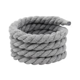 Halloween Christmas Cotton Shoelaces 8 Solid Color 8mm Wide Round Thick Rope Fall Winter Three-Strand Twisted Multiple Sizes