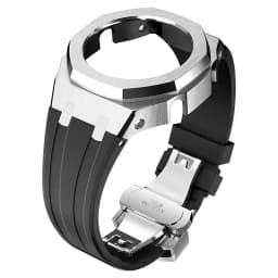 Mod Kit For Casioak GMAS2100 Stainless Steel metal Case Rubber Strap for Mod Kit GMA-S2100 4thGen Replacement shoc K Accessories
