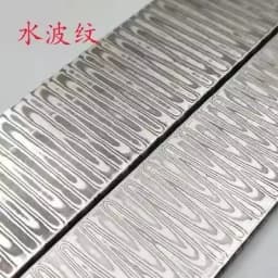 New Pattern VG10 Sandwich Damascus Steel for DIY Exquisite Knife Making Stainless Steel Knife Blade Blank Has Been HeatTreatment