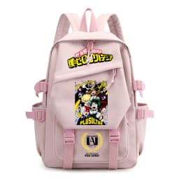 My Hero Academia Anime Print Small Backpack for Girls Lightweight Student Bookbag School Daypack