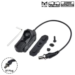 Surefir M300 M600 Flashlight With AXON Dual Function Remote Pressure Switch Fit 20mm Rail Hunting Tactical Airsoft Light