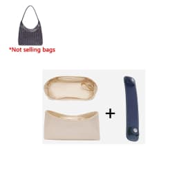 Dupont Paper For Bohe Hobo Bag Organizer Insert Durable Wateproof Bag Support Orderly Storage Inner Liner Neat Bag Accessories
