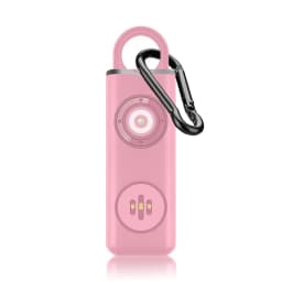 130dB Self Defense Alarm Carrying Scream Loud USB Recharging Panic Alarm Anti-wolf Alert for Girl Child Women Emergency Alarm