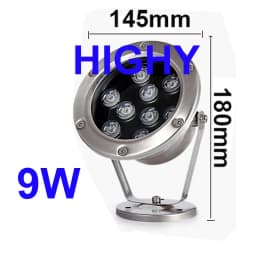 IP68 LED Underwater Light 3W 6W 9W 12W 18W 24W 36W RGB Night Lamp Outdoor Garden Swimming Pool Party Landscape DC 12V 24V