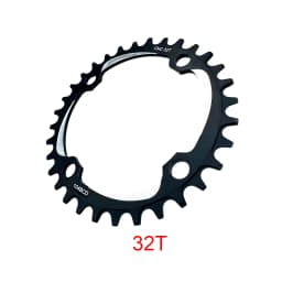 104 BCD MTB Kid Children Mountain Bike Crank Set Single Speed Crankset 127 140 152 160 165 175mm Square Taper 40/42T Chainring