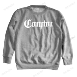 Man crew neck hoodie Compton California GOTHIC Eazy E NWA Dr Dre Rechte Outta COMPTON Cool Fashion hoody Slim Fit O-hals Top