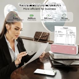 Peripage A40 P81 Inkless Portable A4 Thermal Printer Wireless Bluetooth USB Printing Text PDF Document Photos A4 Machine Maker