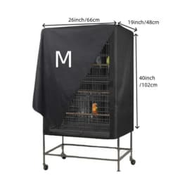 New Bird Cage Cover Washable Good Night Bird Cage Waterproof Aviary for Parrot Cage Pet Dust Covers Oxford Cloth Hood