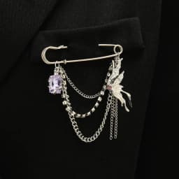Adjustable Personality Bag Pendant Detachable Tassel Trouser Decorative Brooch Button Tightener Fixed Clothes Pin Waist Buckle