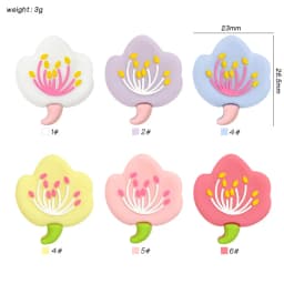 20pcs New Silicone Beads Mini Focus Beads For Pens Food Grade Silicone Teether Beads DIY Jewelry Pacifier Chain Accessories