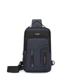 Multi-Functional Outdoor Chest Bag for Man Sports Multiple Compartments Crossbody Sling Bags Running Hiking Men's Shoulder Bag
