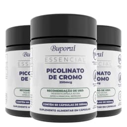 Chromium Picolinate - High Absorption, Non-GMO, Blood Sugar & Metabolism Support, Weight and Food Craving Management