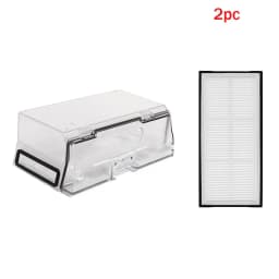 Hepa Filter/Dust Bin Kit for Roborock T7S T7SPlus S7 S70 S75 Dust Box Robot Vacuum Cleaner With Filter Part
