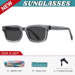 GENEVIEVE Classic Simple Design UV Protection Customizable Prescription Sunglasses Polarized Prescription Sunglasses 2189