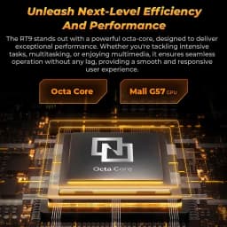 Oukitel RT9 4G Rugged Tablet 10.1" HD Display 24GB RAM 256GB ROM IP68&IP69K Waterproof Tablet 11000mAh Battery Android 14.0 Pad
