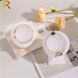 Acrylic Bracelet Bangle Display Plate Jewelry Necklace Display Design Storage Tray Jewelry Bracelet Photo Props