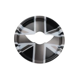 Car Steering Wheel Center Decorative Sticker Cover For MINI ONE Cooper S JCW F54 F55 F56 F57 F60 Countryman Decal Accessories