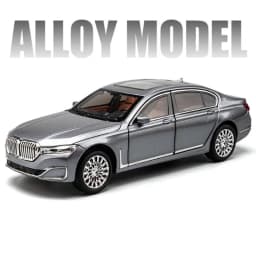 1/24 7 Series 760 LI Alloy Car Model Diecasts Metal Vehicles Car Model Simulation Sound and Light Collection Childrens Toys Gift