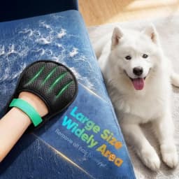 1pc Upgraded Dog Cat Five Finger Glove Cleaning Removal Glove Pet Grooming Reusable Sofa Carpets Cat Dog New Hair Cleaning Tools