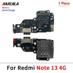 New USB Charging Port Dock Charger Connector Board Flex Cable For Xiaomi Redmi Note 10 10s 11 12 13 Pro Plus 4G 5G
