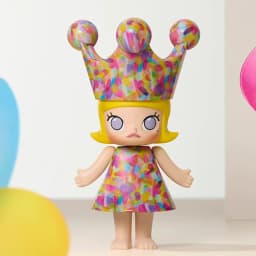 POPMART MEGA ROYAL MOLLY 100% Anniversary Series1 Blind Box Mystery Box Guess Bag Toys Doll Cute Anime Figure