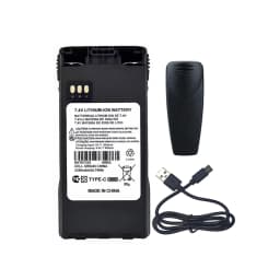 NNTN7335B Upgraded Li-ion Battery 3350mAh Support Type-C Charging For Motorolo XTS1000 XTS1500 XTS2000 XTS2500 Walkie Talkie