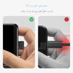 2-Pack USB C Male to Female U-Shape Adapter, 10Gbps High-Speed Data Transfer & Charging Converter for Laptop, Phone