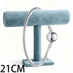 2026 New 925 Silver Classic Women's Circular Logo Love Heart Tennis Adjustable Bracelet Display Tool DIY Exquisite Charm Jewelry