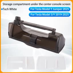For Tesla Model 3 Y Highland Juniper 2021-2025 Hidden Screen Storage Magnetic Opening And Closing Hidden Large Space Storage Box