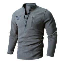 Men's Clothing Trainning Tactical Top 2026 NEW Long Sleeved Warm Tshirt Windproof Pullover for Men Sweatshirt