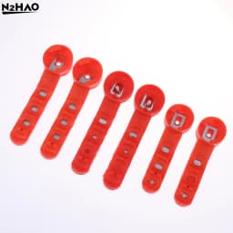 2Pcs Ball Valve Handle Replacement Iron Long Handle Leak Proof Ergonomic Universal Fit For Gas Pool Faucet Water Garden Outdoor
