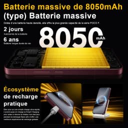 Global Version POCO F9 Ultra 5G Smartphone Snapdragon® 8 Elite Gen 5 6.9' 185Hz Ultra-bright AMOLED Display 8050mAh (Typ) Battery 100W HyperCharge NFC IP68