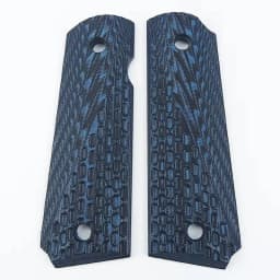 1pair Tactics 1911 Grips Blue G10 Handle Grips Patch Custom Grips CNC Handle Grips Accessories