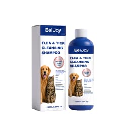 Pet Flea Tick Lice Removal Shampoo Deep Cleansing Dander Removing Deodorizing Anti-Itch Anti-Parasite Dog Cat Bath Shampoo 100ml