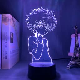 Acrylic 3d Lamp Anime Hunter X Hunter Killua and Gon for Bedroom Decor Nightlight Birthday Gift Led Night Light Manga Hxh Killua