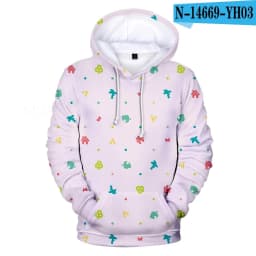 Hoodies men Animal Crossing 3D Sweatshirts Women pullover Cartoon Game Harajuku Funny Student's Hooded Spring/Autumn Tops