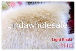 Wholesale thick quality pile 5cm plush fox fur,felt cloth,faux fur fabric, Carpet Decoration Materials