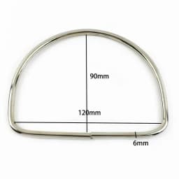 1-10Pcs D Ring Shape Metal Handles Replacement DIY Handbags Bags Purse for Making Women Bag Belt Hardware Accessories