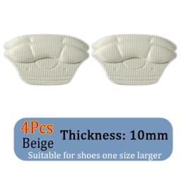 4pcs Heel Stickers Pain Relief High Heel Pads Protectors Insoles Patch Sport Shoes Adjust Size Antiwear Feet Pads Cushion Insert