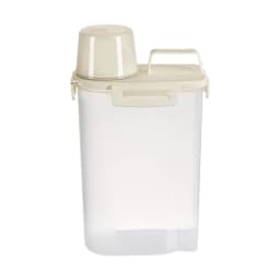 1.75/ 2.5/3L Transparent Storage Jar for Grains, Rice Bucket, Tea, Dried Fruits Storage Box, Kitchen Grain Bucket, Storage Jar