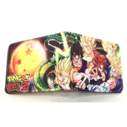 Dragon Ball Cartoon PU Wallet Son Goku Creative Bulma Simple Foldable Coin Purse Multifunctional Card Bag Boy Birthday Gift